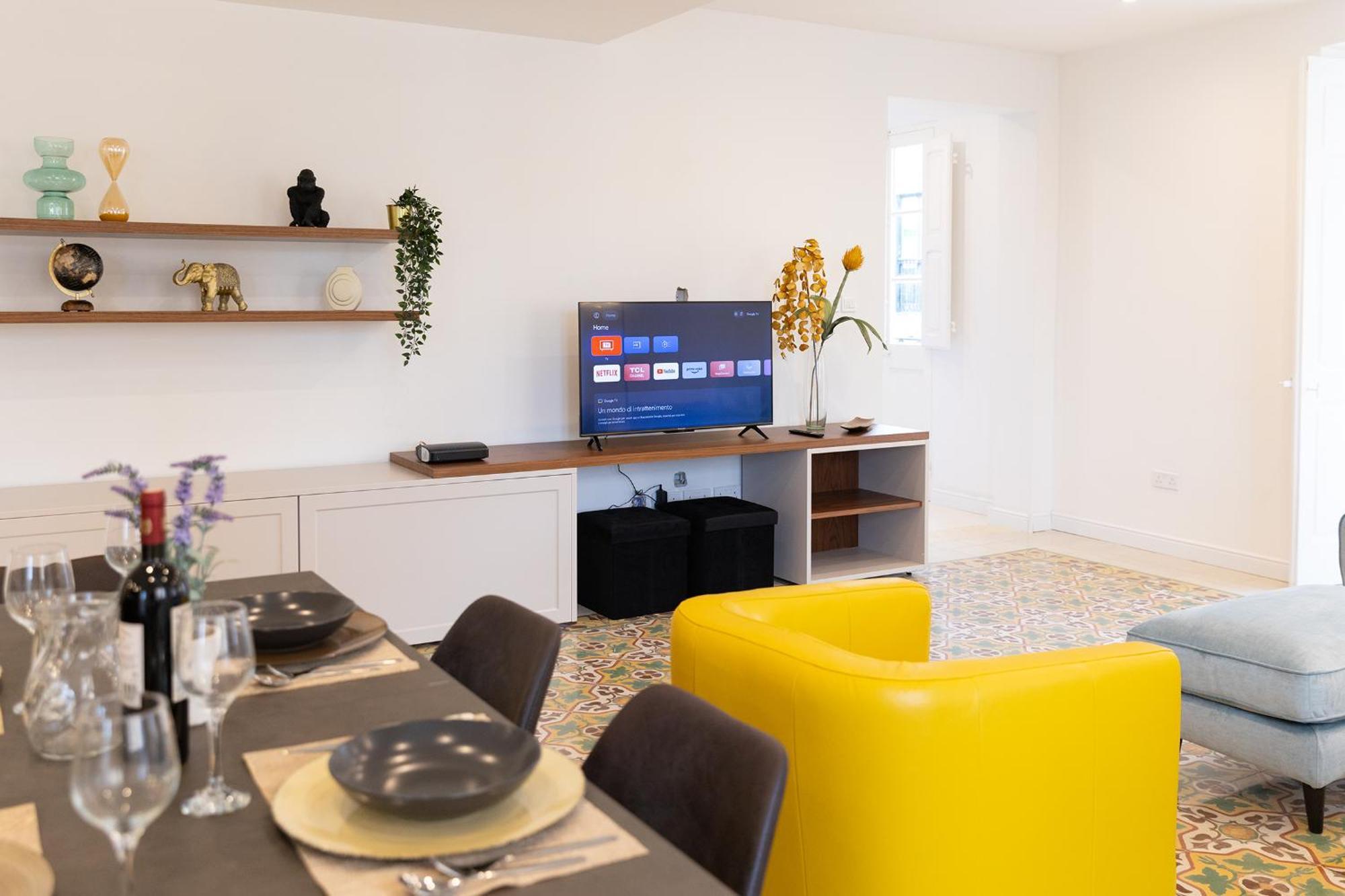 Florette Suite Designer Finish With Stunning Lounge Terrace By Arcobnb Il-Furjana Exteriér fotografie