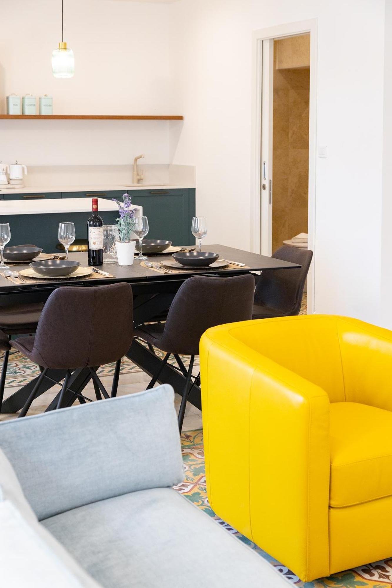 Florette Suite Designer Finish With Stunning Lounge Terrace By Arcobnb Il-Furjana Exteriér fotografie