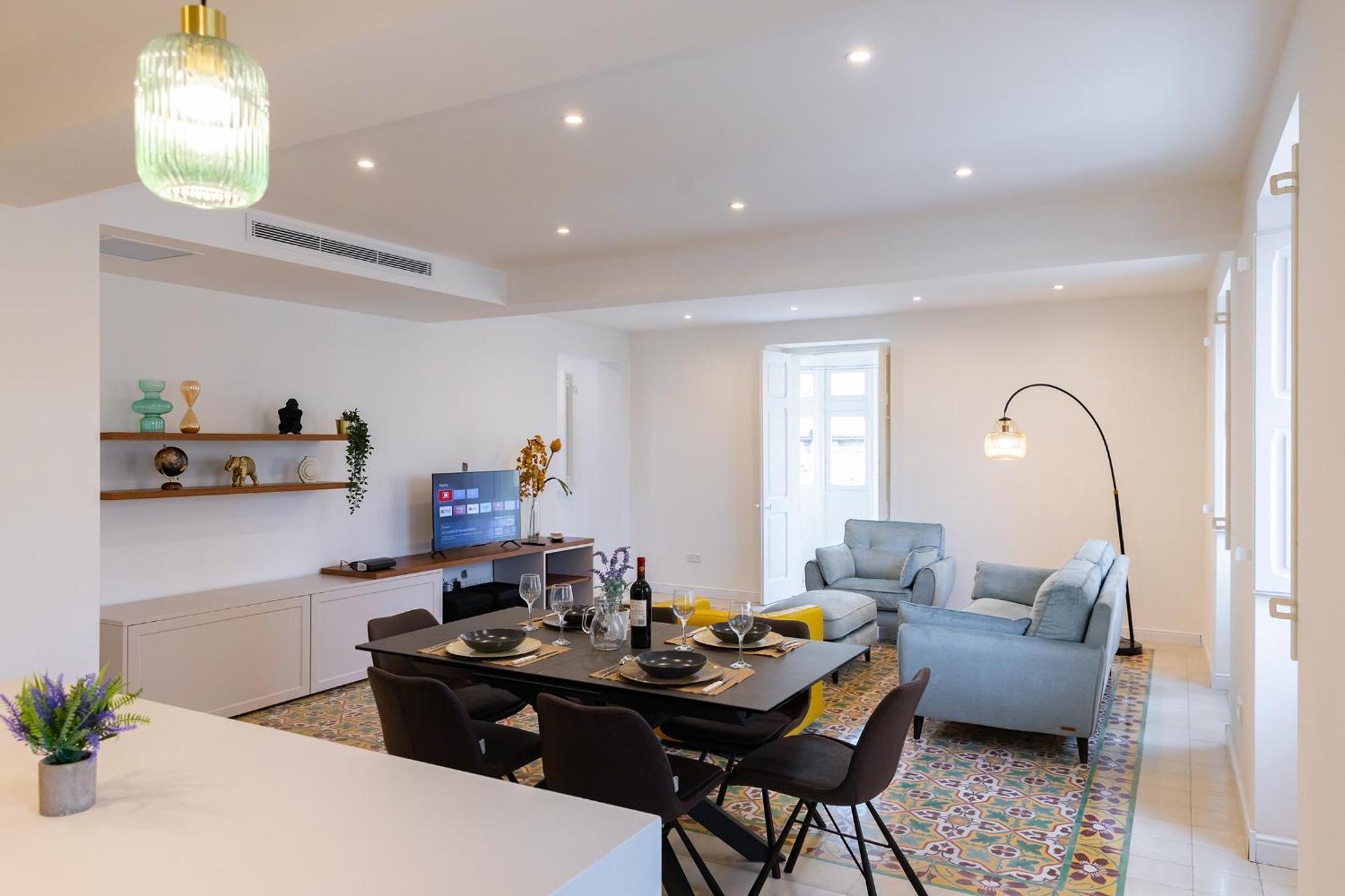 Florette Suite Designer Finish With Stunning Lounge Terrace By Arcobnb Il-Furjana Exteriér fotografie