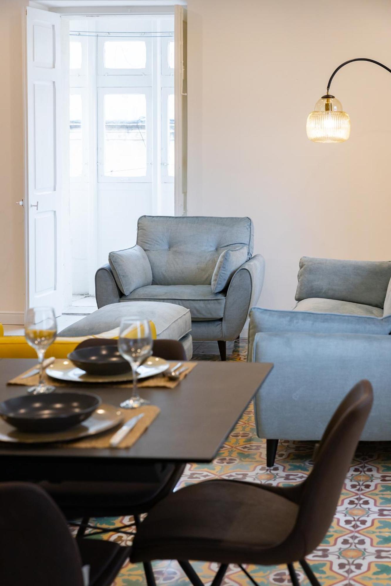 Florette Suite Designer Finish With Stunning Lounge Terrace By Arcobnb Il-Furjana Exteriér fotografie